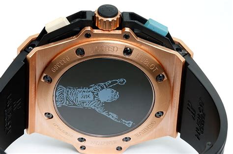 hublot power maradona dial.